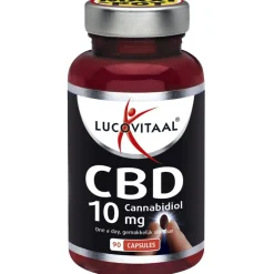 Lucovitaal CBD 10mg Cannabidiol Capsules