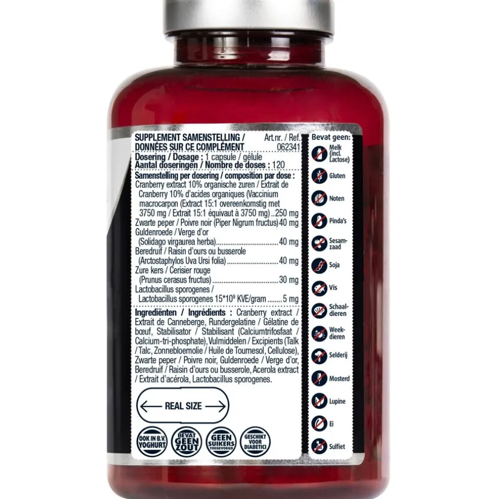 Lucovitaal Cranberry X-Tra Capsules