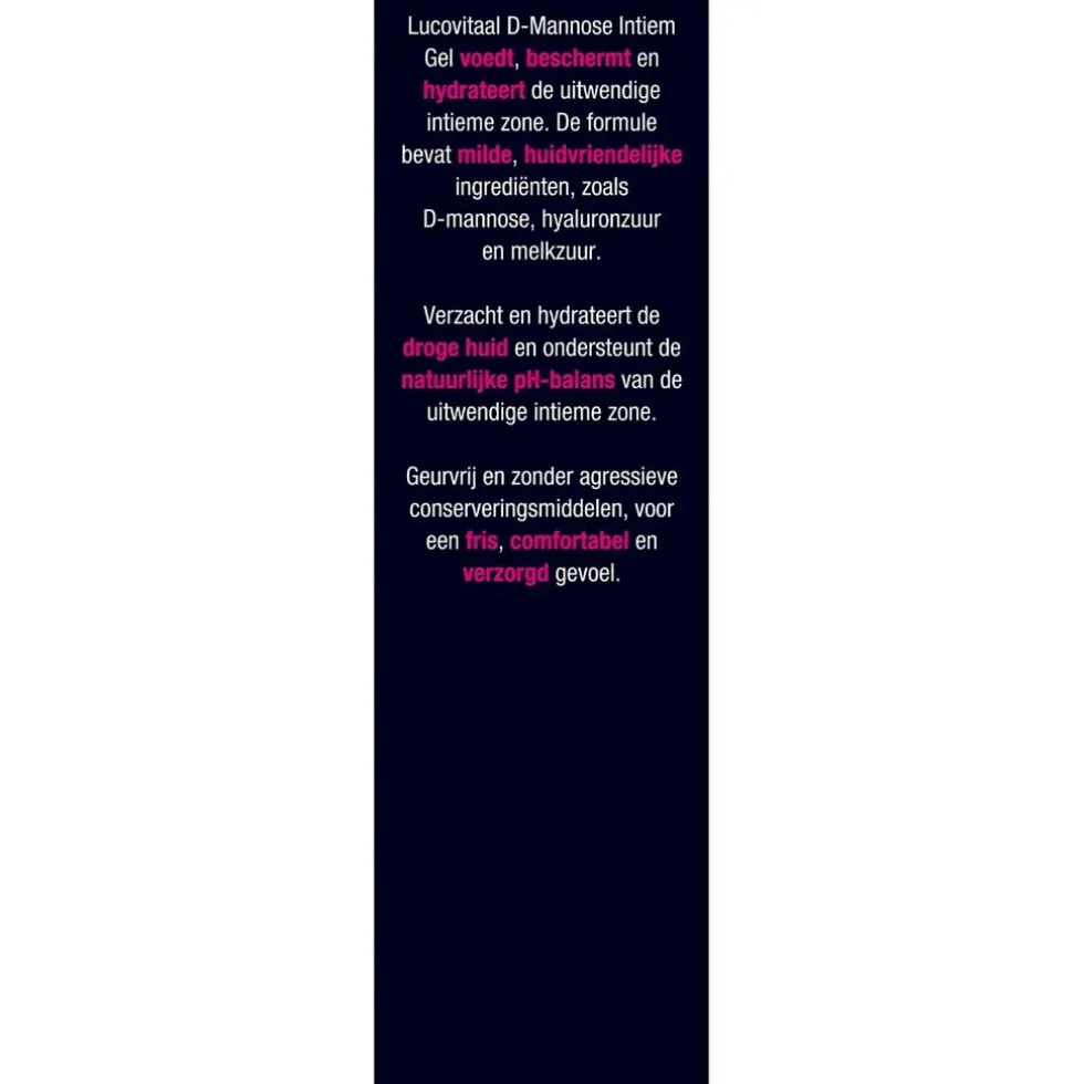 Lucovitaal D-Mannose Intiem Gel