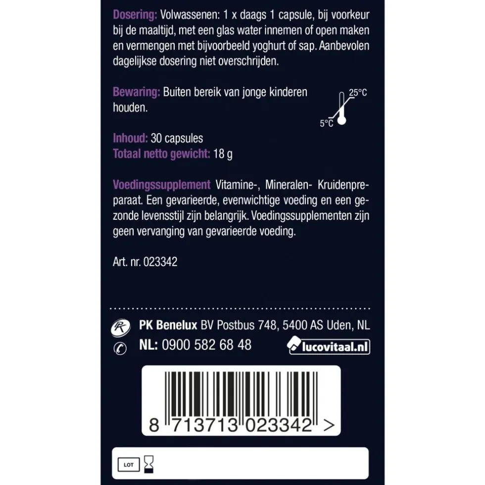 Lucovitaal Haar Volume Capsules