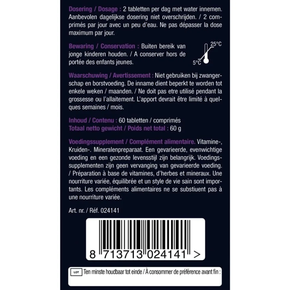 Lucovitaal Huid, Haar & Nagels Tabletten