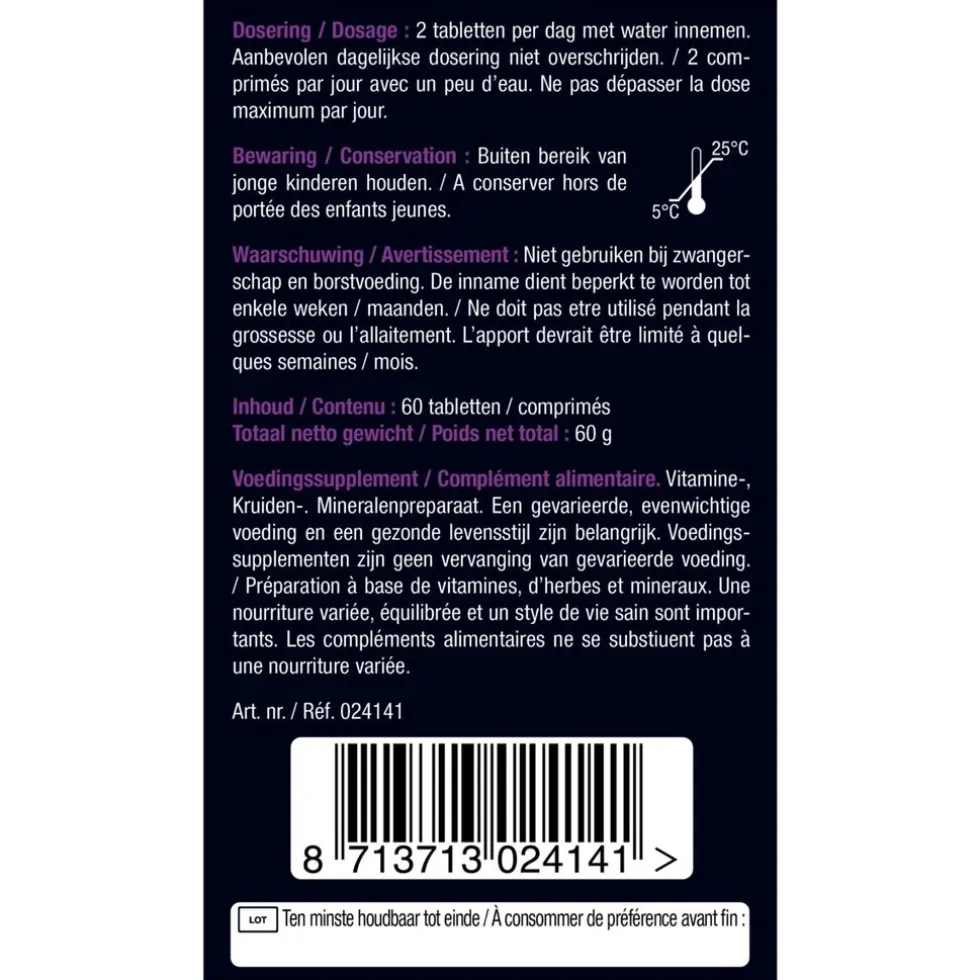 Lucovitaal Huid, Haar & Nagels Tabletten