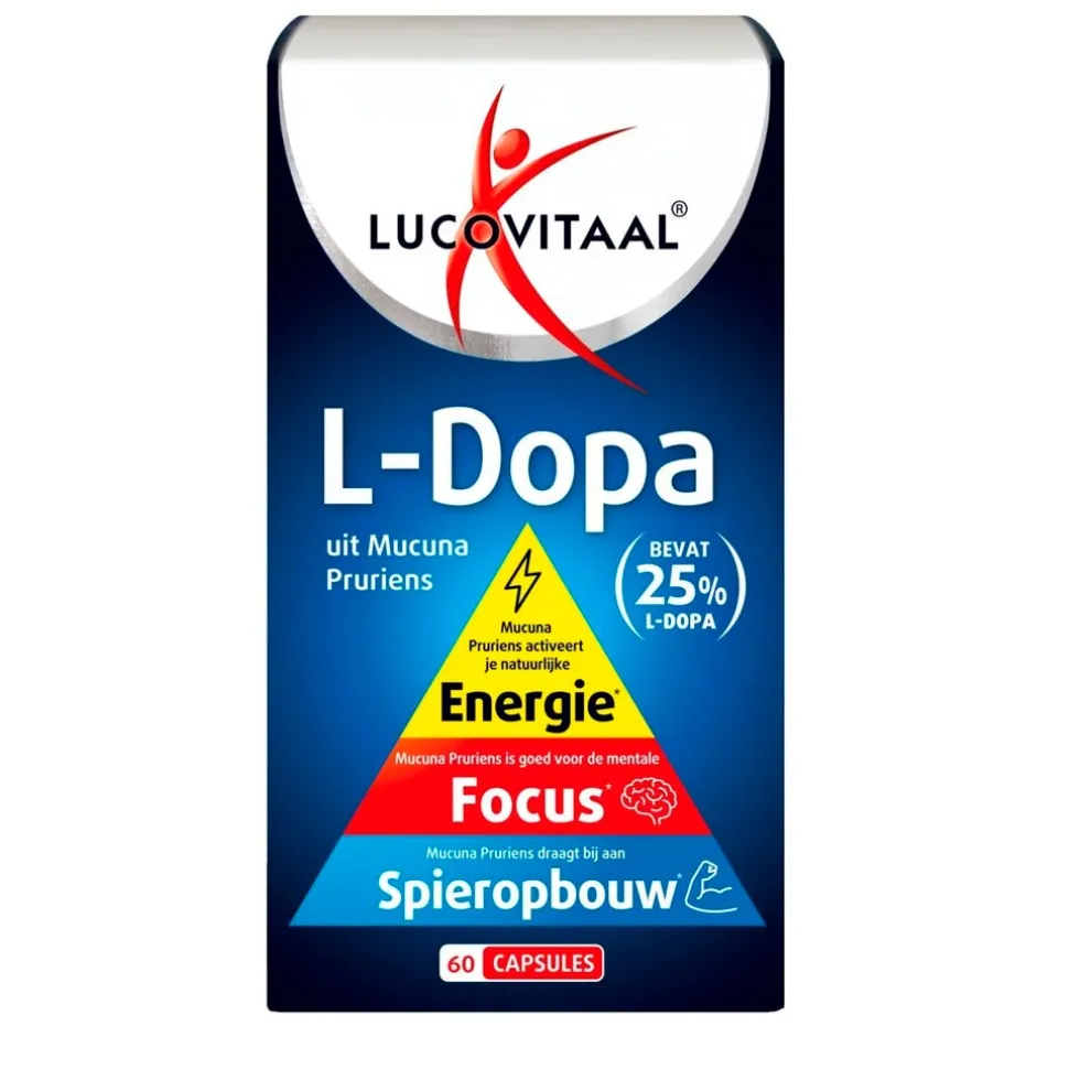Lucovitaal L-Dopa Mucuna Pruriens Capsules