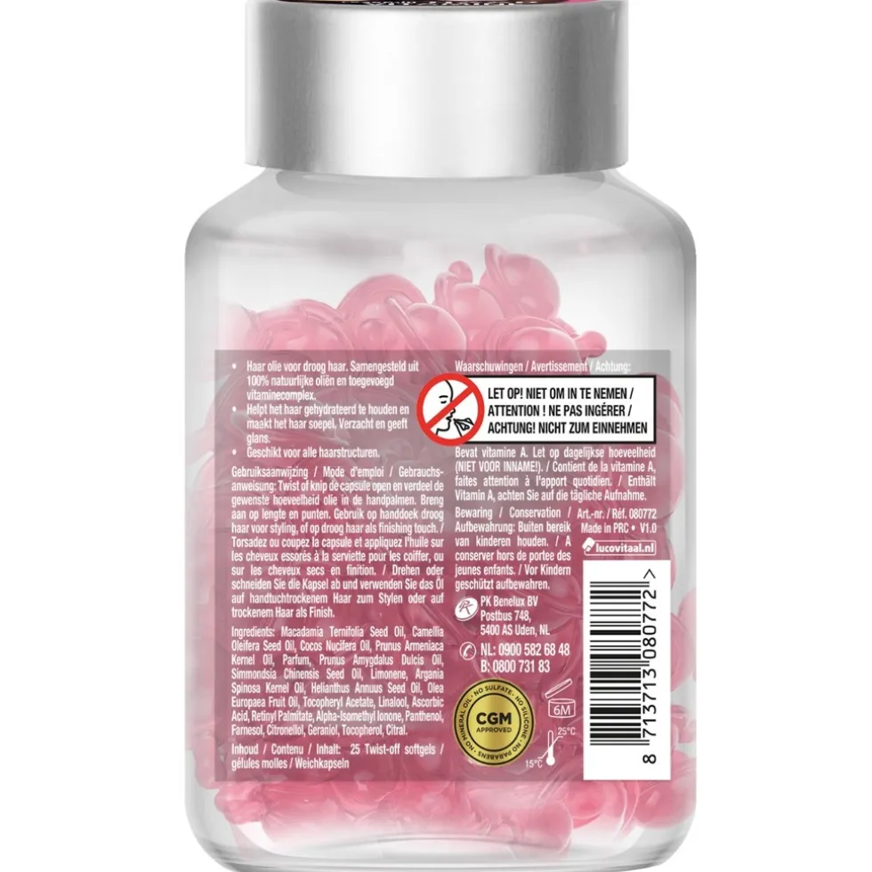 Lucovitaal Leavein Haarserum en Vitamine Droog Haar