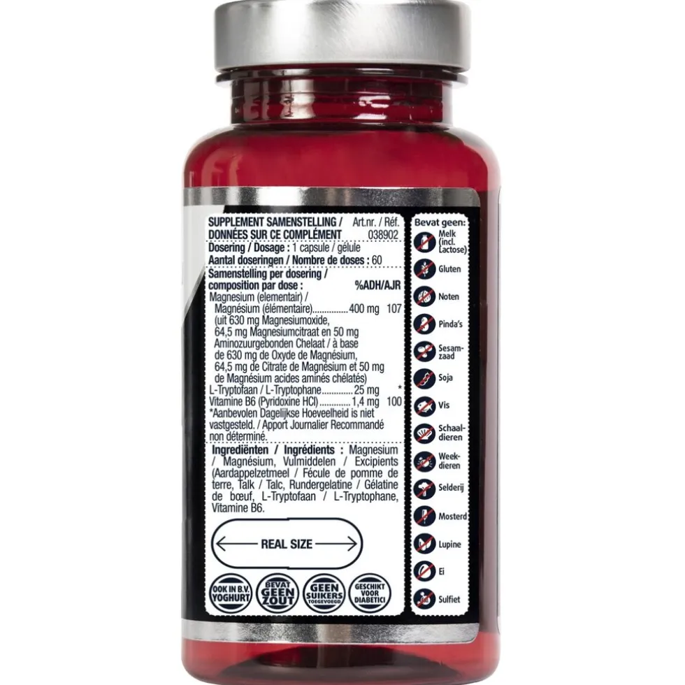 Lucovitaal Magnesium 400 B6/L-Tryptofaan Capsules