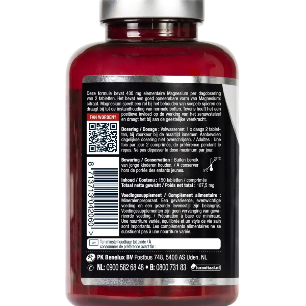 Lucovitaal Magnesium Citraat Tabletten