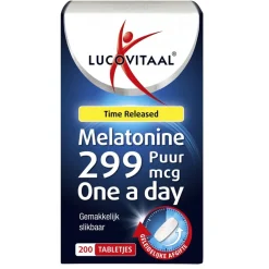 Lucovitaal Melatonine 299Mcg Time Released Tabletten