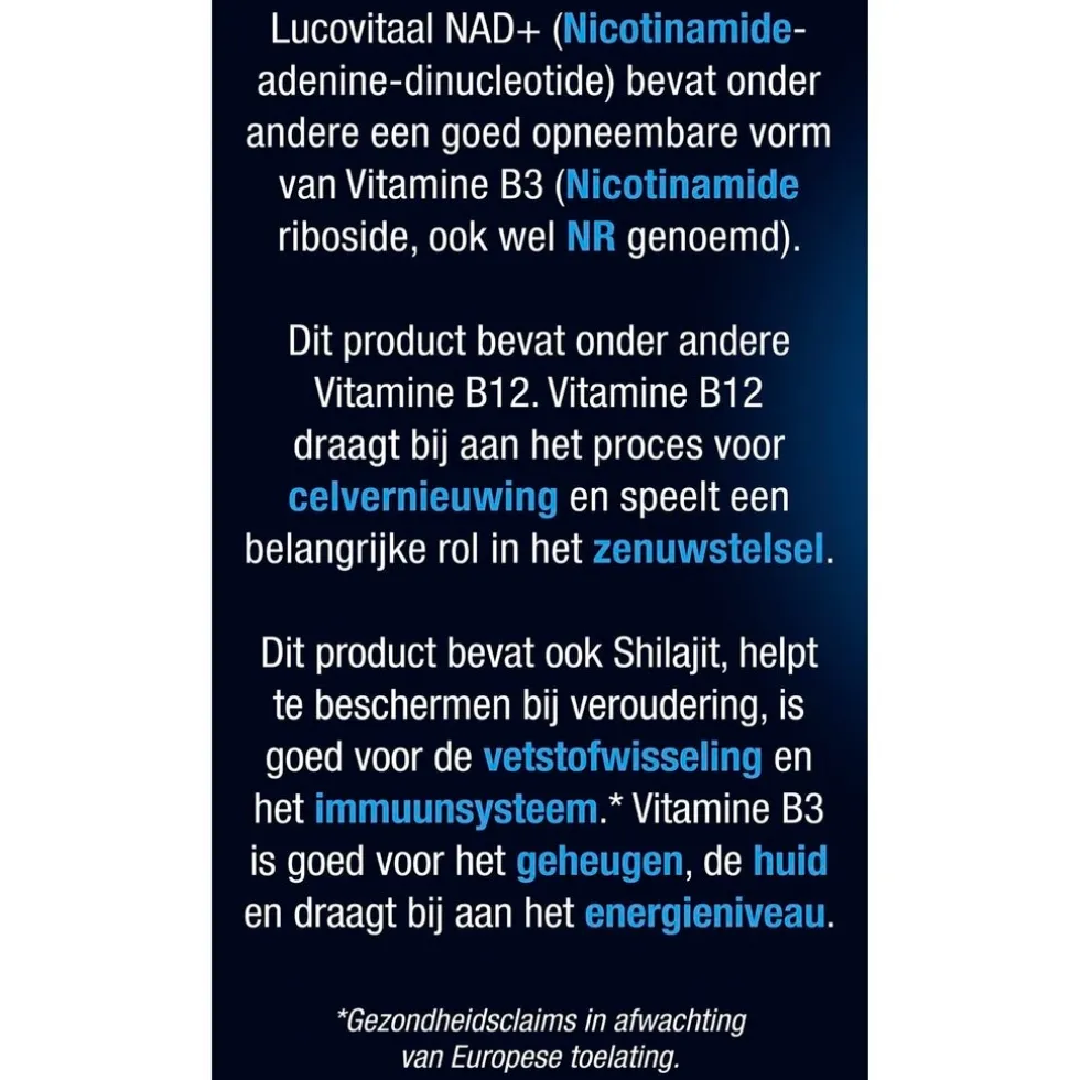 Lucovitaal Nad+ Capsules