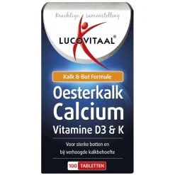 Lucovitaal Oesterkalk Calcium Vitamine D3 & K Tabletten