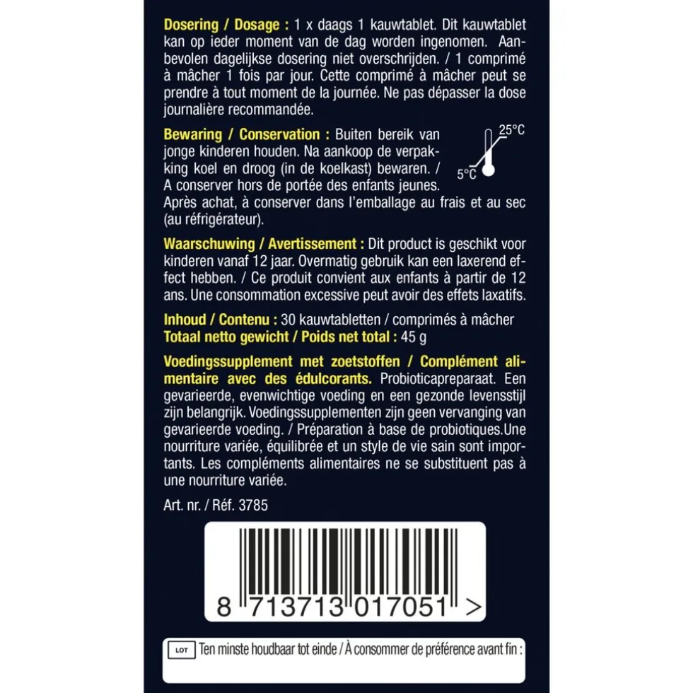Lucovitaal Probiotica Mix Van Zes Bacteriële Stammen