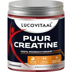 Lucovitaal Puur Creatine 100% Monohydraat Poeder