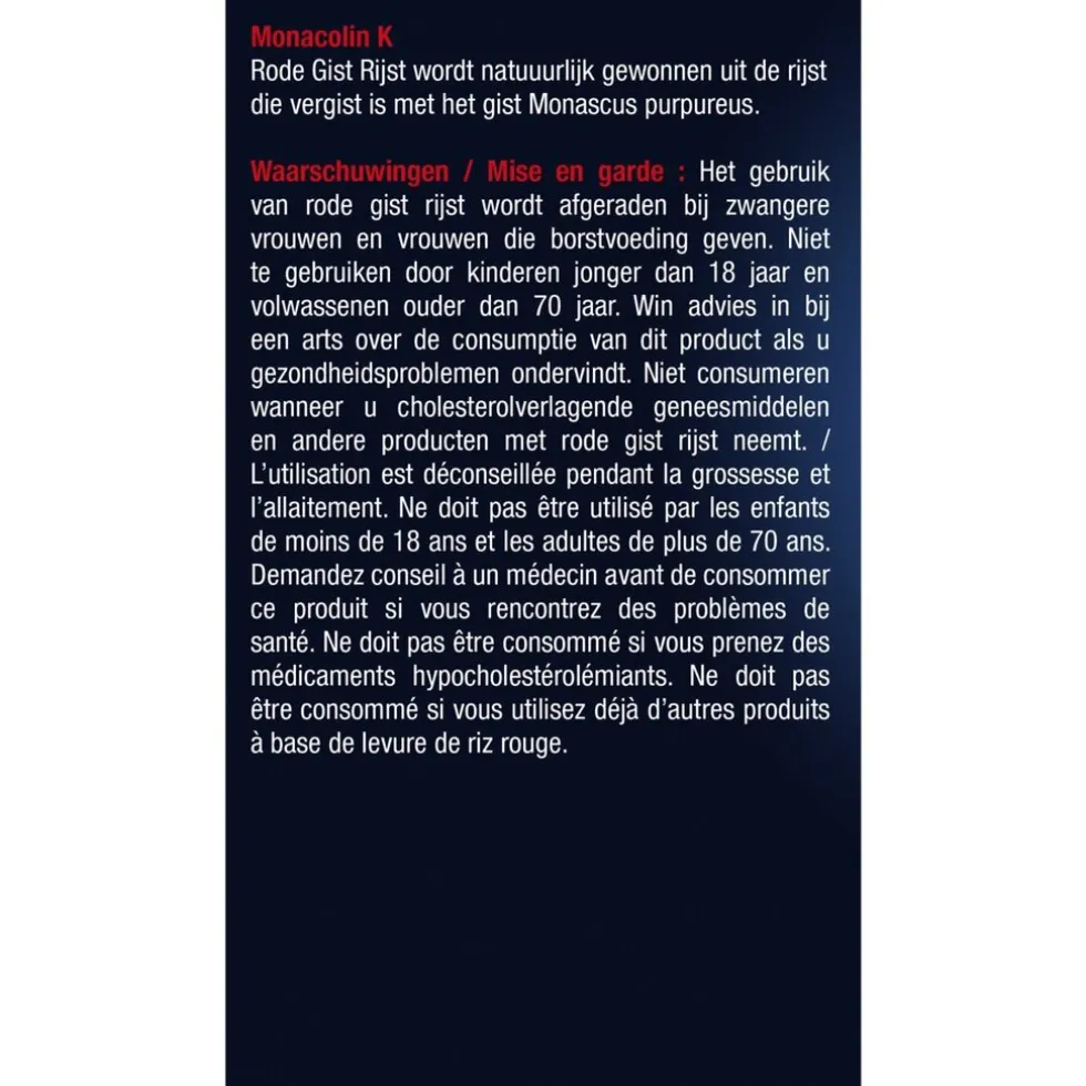 Lucovitaal Rode Gist Rijst Tabletten