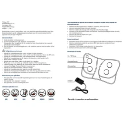 Lucovitaal Shiatsu Massage Kussen