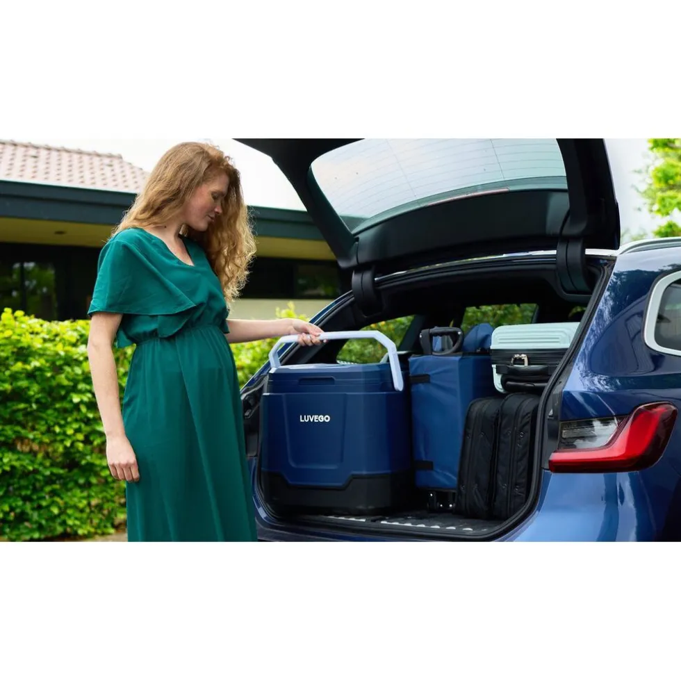Luvego Elektrische Koelbox 32L Donkerblauw