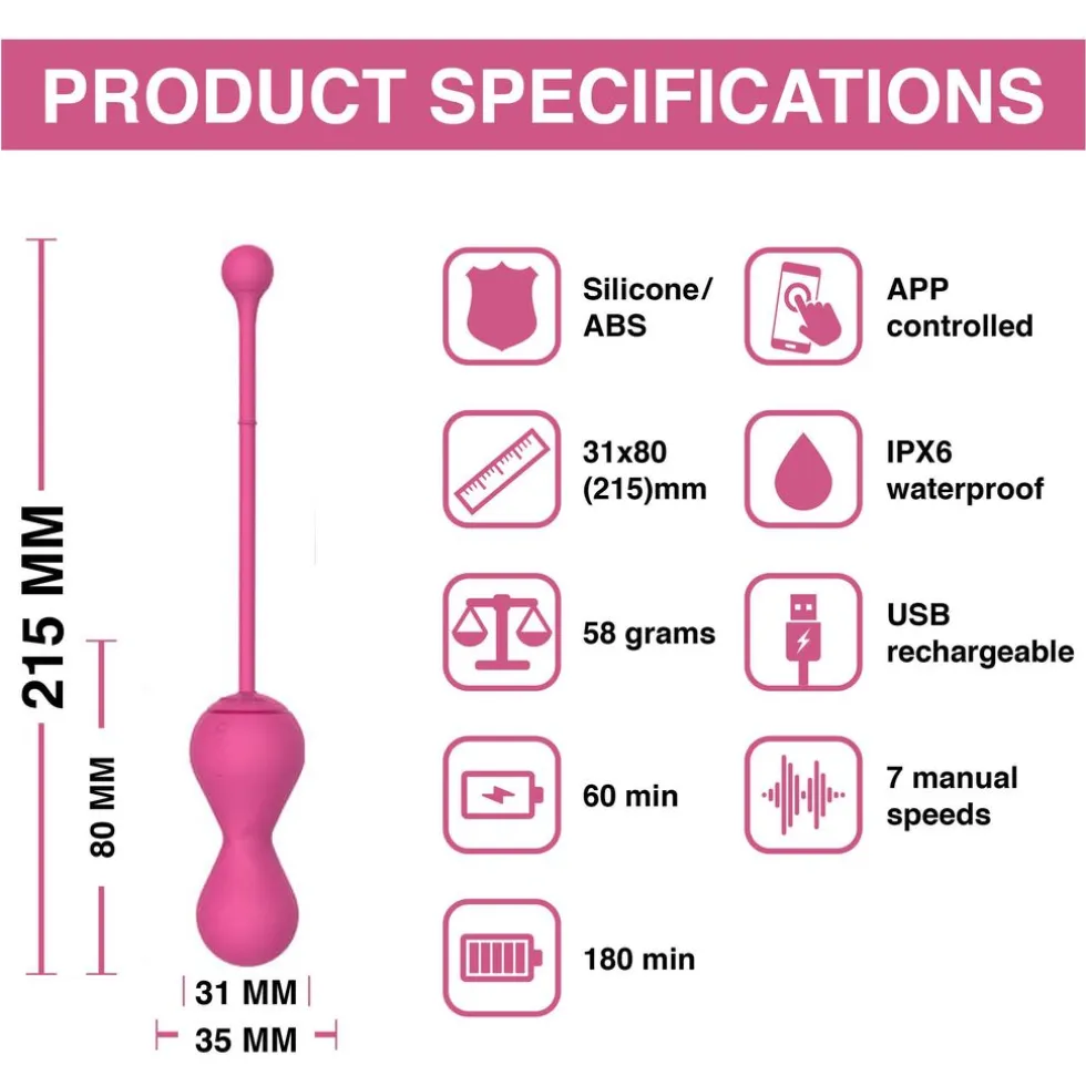 Magic Motion Smart Kegel Master Balls