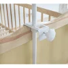 MamaLoes Amy Wit Piekstok & Sluierstandaard met Klembevestiging