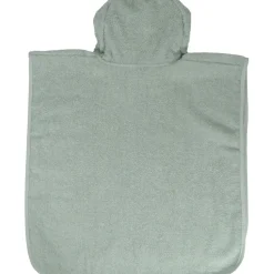 MamaLoes Beer Badstof Stone Green Kinder Badponcho