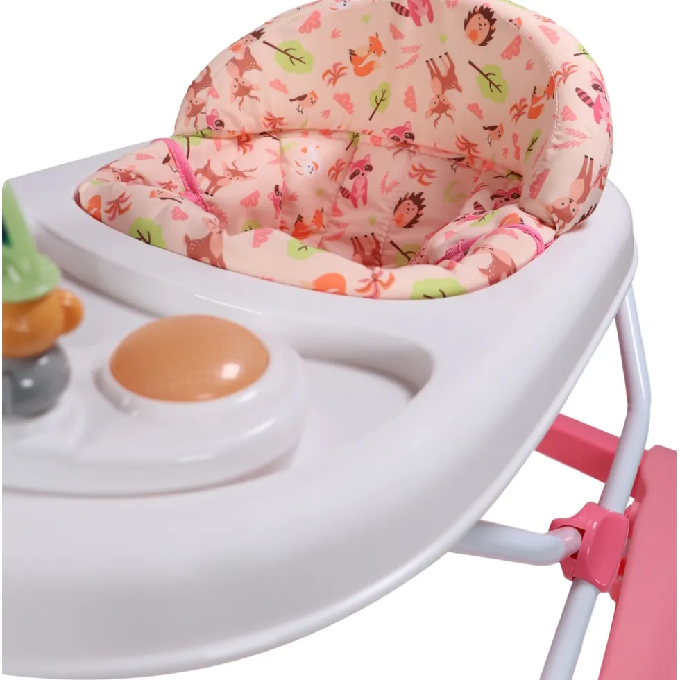MamaLoes Evi Roze Loopstoel
