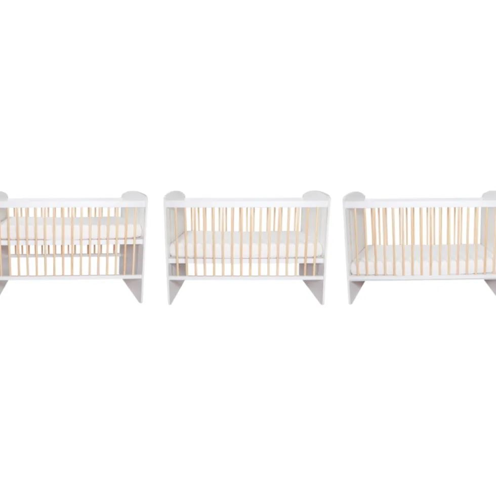 MamaLoes Ledikant Karolina Wit 60 x 120