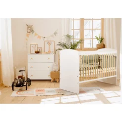 MamaLoes Ledikant Karolina Wit 60 x 120