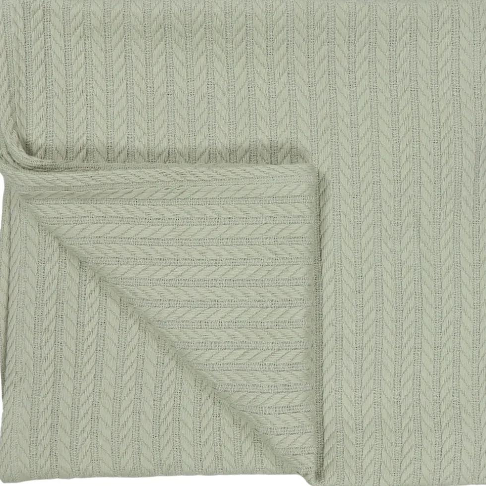 MamaLoes Sage Groen 100x150cm Knitted Ledikantdeken
