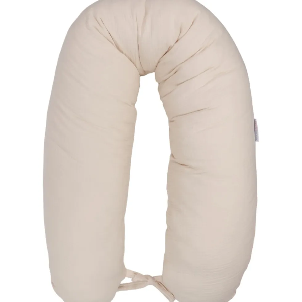 MamaLoes Soft Cotton Ecru Voedingskussen