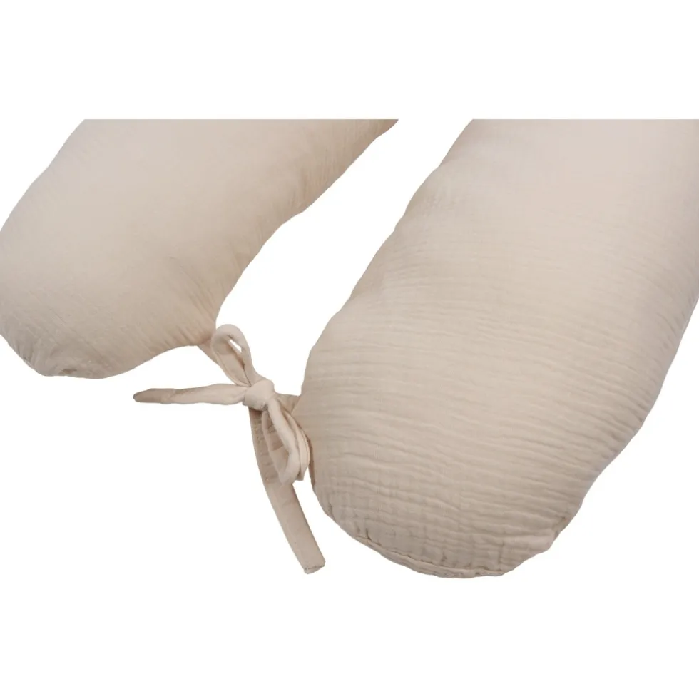 MamaLoes Soft Cotton Ecru Voedingskussen