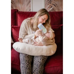 MamaLoes Soft Cotton Groen Medium Voedingskussen