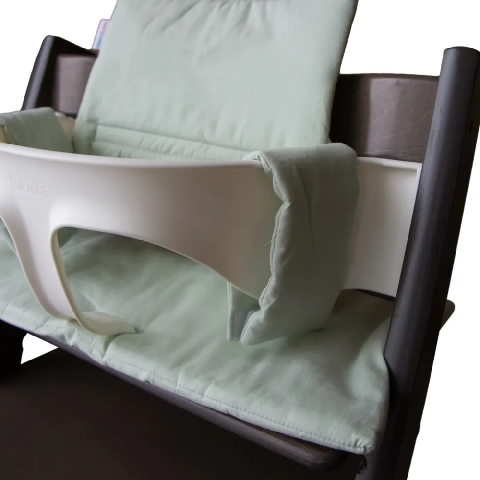 MamaLoes Stone Green Meegroei Stoelverkleiner