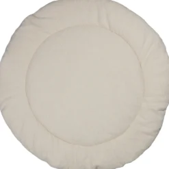 MamaLoes Teddy Boucle Naturel 90 cm Rond Omkeerbaar Boxkleed