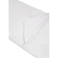 MamaLoes Wit Jersey 40 x 80 cm Waterproof Matrasbeschermer met elastieken