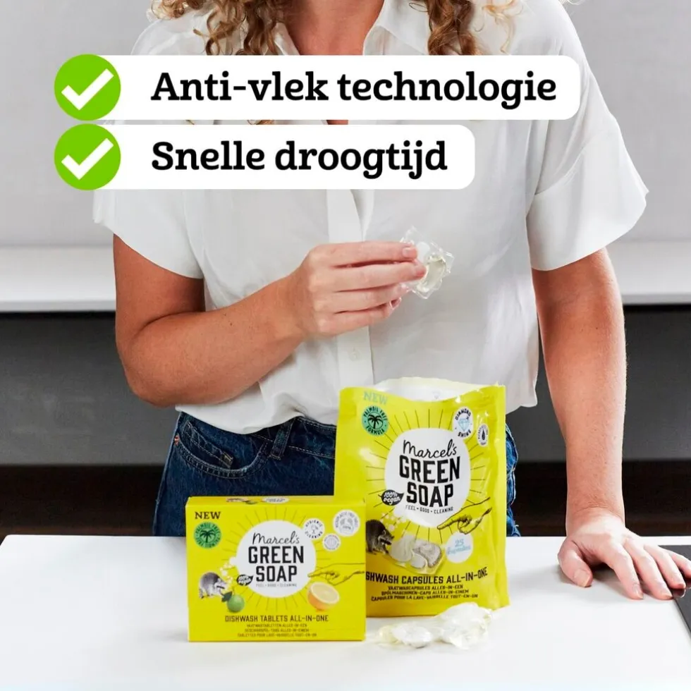 Marcel's Green Soap All-In-One Vaatwascapsules