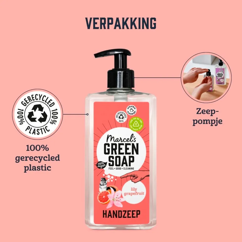 Marcel's Green Soap Lily & Grapefruit Handzeep