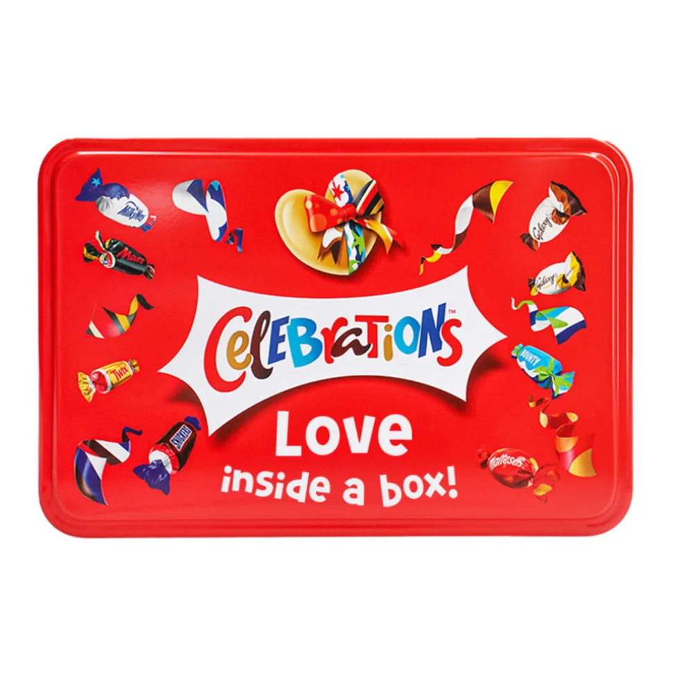 Mars Celebrations chocolademix collection box "Love inside a box!"