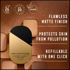 Max Factor Facefinity Compact 008 Toffee Refill Foundation