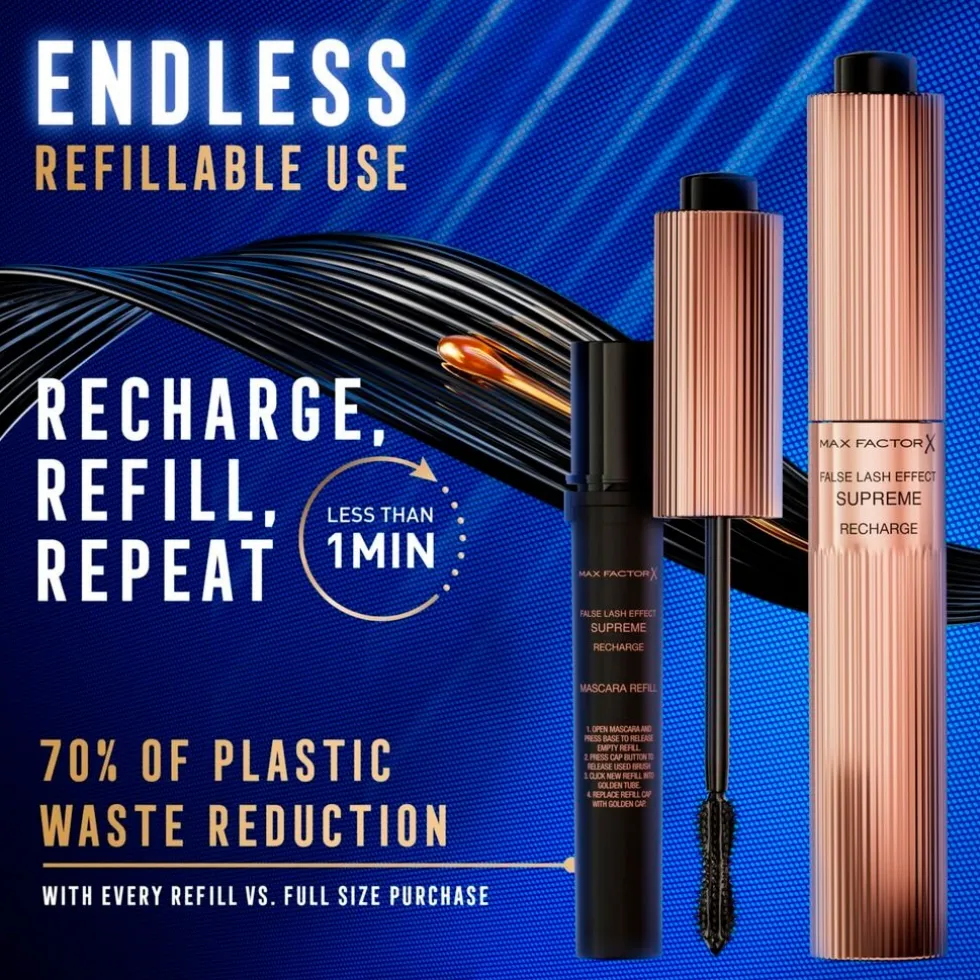 Max Factor False Lash Effect Supreme Recharge 1 Black Mascara