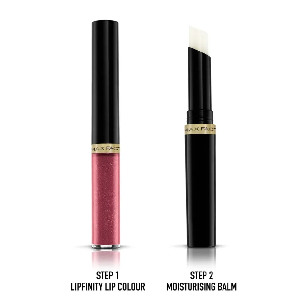 Max Factor Lipfinity Lip Colour 330 Essential Burgundy 2-Step Longlasting Lipstick