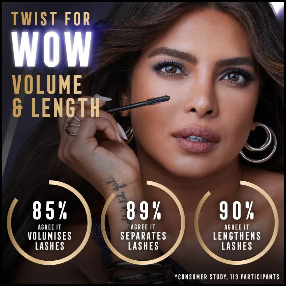 Max Factor Masterpiece 2-in-1 Lash Wow Midnight Black Mascara