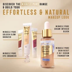 Max Factor Miracle 002 Medium-to-Deep Pure Golden Glow Bronzer