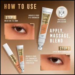 Max Factor Miracle Pure Eye Enhancer 06 Maple Cream Concealer