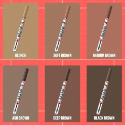 Maybelline New York Build-A-Brow 262 Black Brown Wenkbrauwpotlood en -Gel