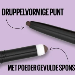 Maybelline New York Express Brow Duo 04 Dark Brown Wenkbrauwpotlood
