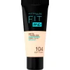 Maybelline New York Fit Me Matte & Poreless 104 Soft Ivory Foundation