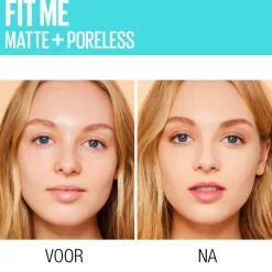 Maybelline New York Fit Me Matte & Poreless 100 Warm Ivory Foundation