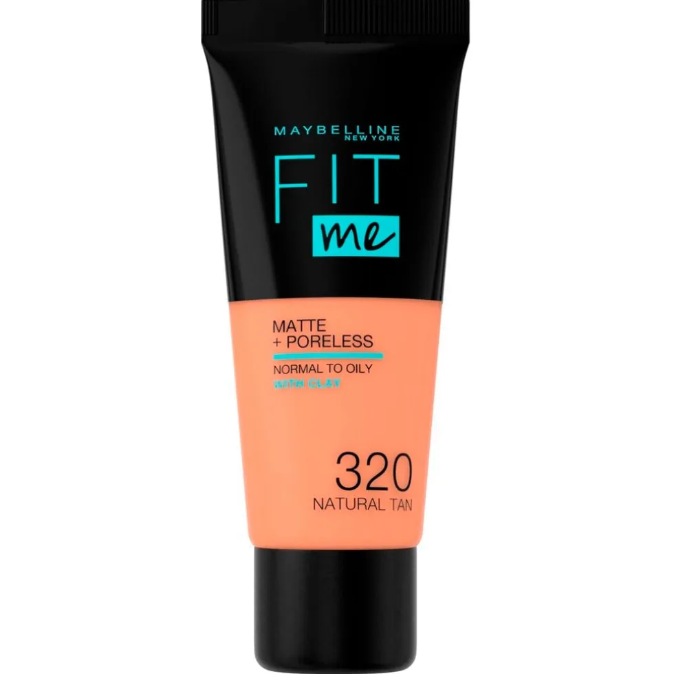 Maybelline New York Fit Me Matte & Poreless 320 Natural Tan Foundation