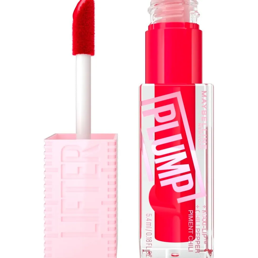 Maybelline New York Lifter Plump 004 Red Flag Lipgloss