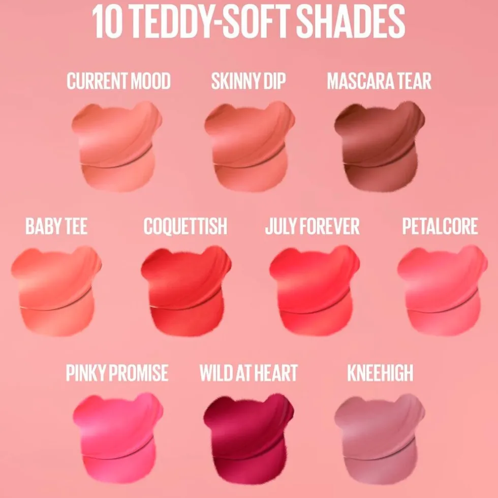 Maybelline New York SuperStay Teddy Tint 50 Wild At Heart Lippenstift