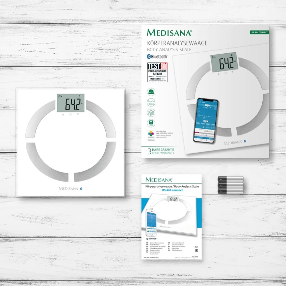 medisana BS 444 Connect Lichaamsanalyse weegschaal