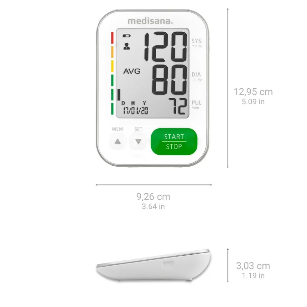 medisana BU 565 bovenarmbloeddrukmeter wit