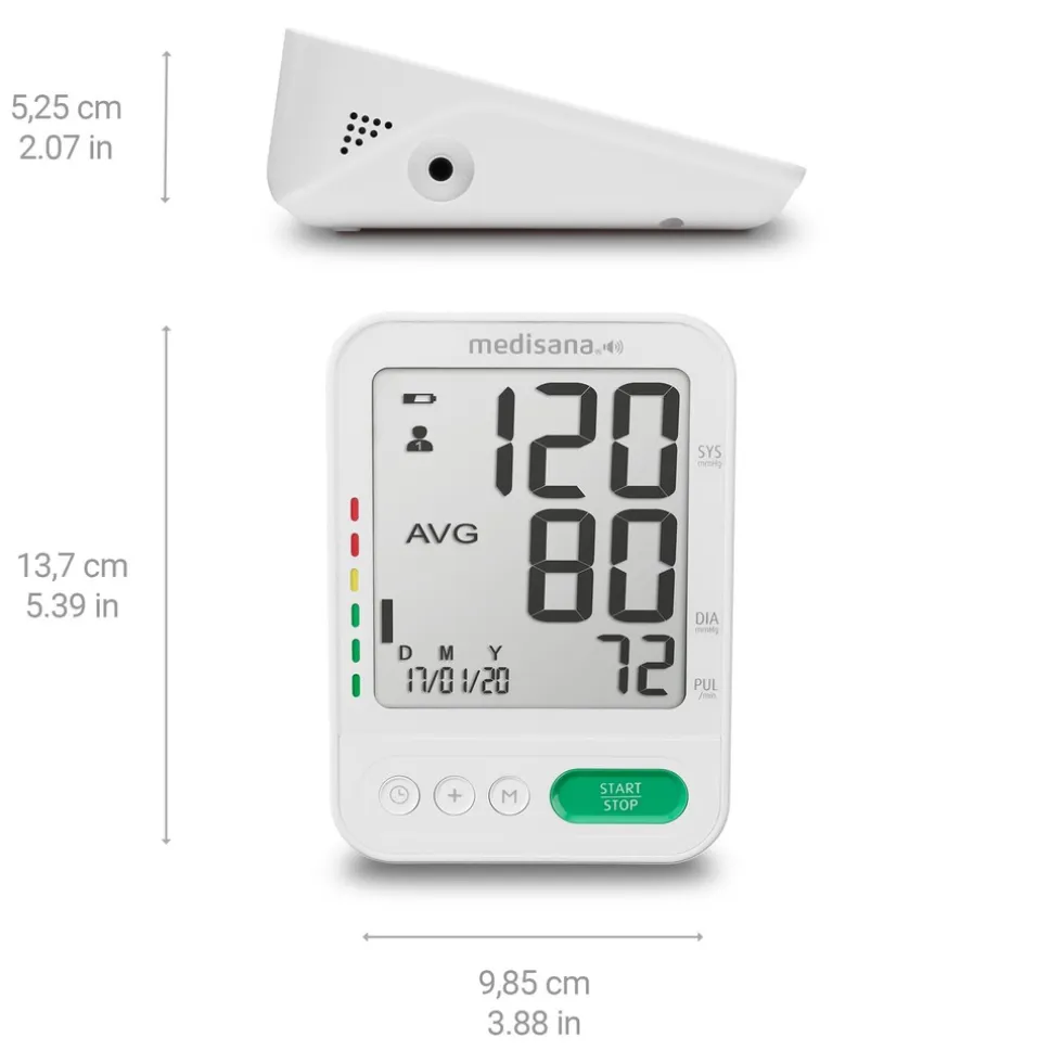 medisana BU 586 sprekende bovenarm bloeddrukmeter